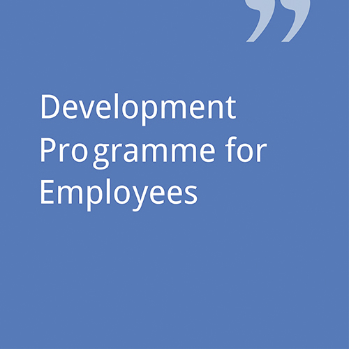 Entwicklungsprogramm für Mitarbeiter